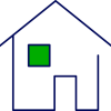 icon of a house